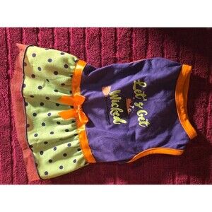 vid 103 Frisco “Let’s Get Wicked” Witch Dog Costume – Size Small